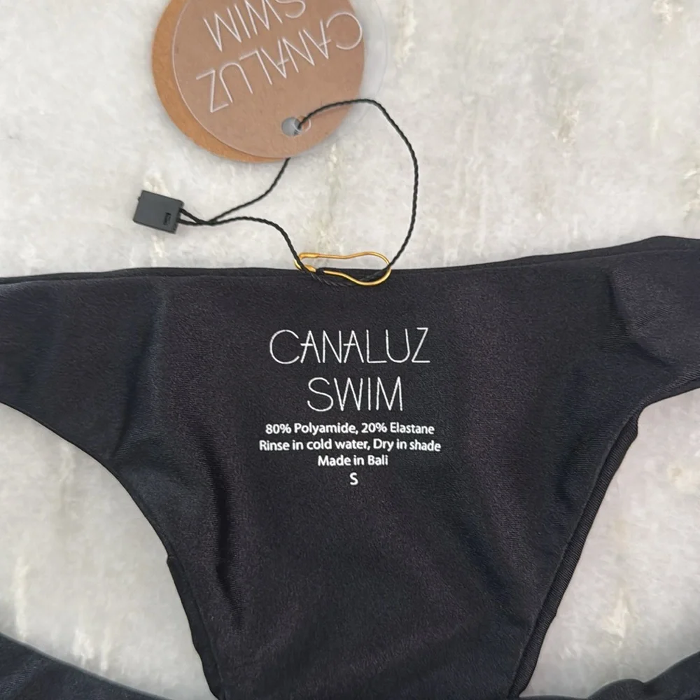 CANALUZ SWIM Cayo Cana Bottom in Black - Picture 5 of 5